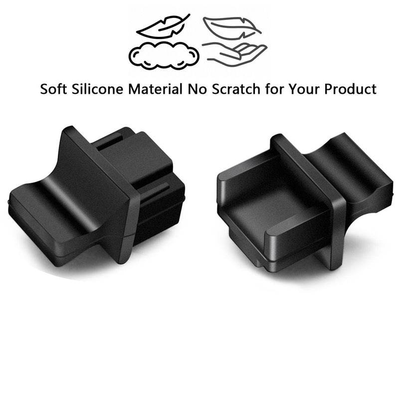 RJ45 Dust Covers Caps Ethernet LAN Port Protector Suitable for Network Swticher/Router/Hub/Cards/Computer/Copper Transceiver Module Silicone 20pcs/Pack RJ45 20