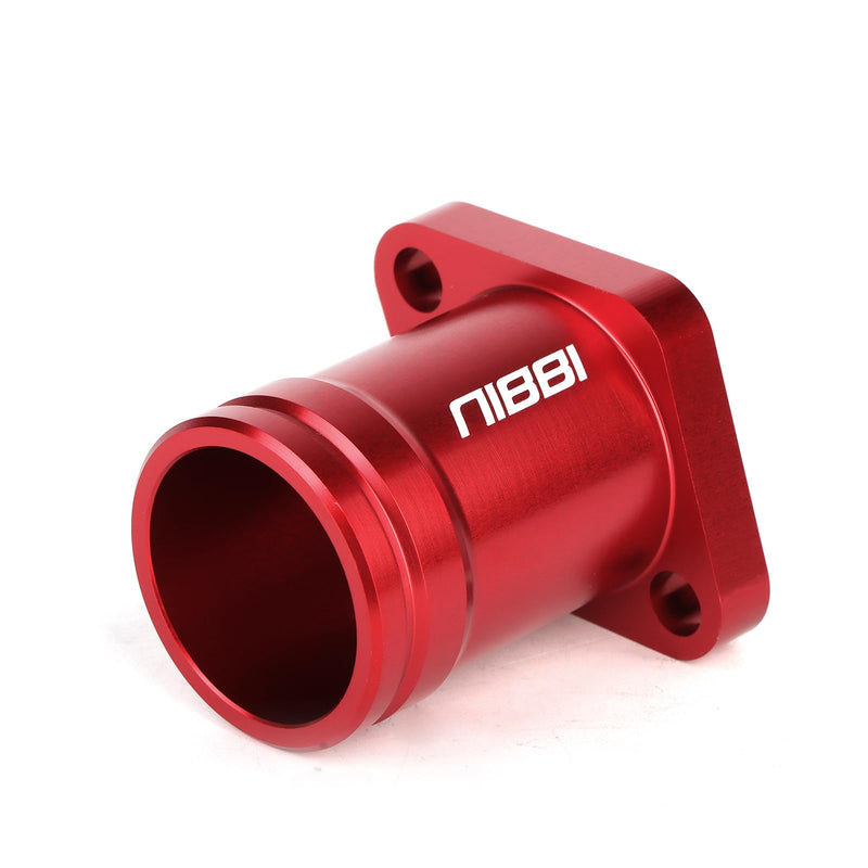 NIBBI Predator 212 intake manifold,fit for Predator 196cc 212cc 224cc Engine Performance Parts,Perfect for Coleman ct200u bt200x Go Kart Mini Bike (Red) Red