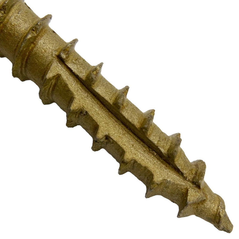 #10 x 1-1/2" Round Washer (Modified Truss) Head Screw Torx/Star Drive Head Wood Screw (1 Pound ~112 Screws) Multipurpose Wood Screws for Construction, Cabinets and Furniture.