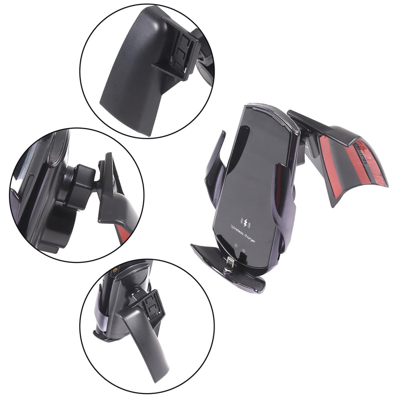 HAPPYHORSE Car Phone Mount Compatible with Mazda MX-5 2016-2023 Central Control Navigation Cell Phone Holder Dash Clip Dash Panel Mobile Phone Bracket Stand Accessories (Style D) style D
