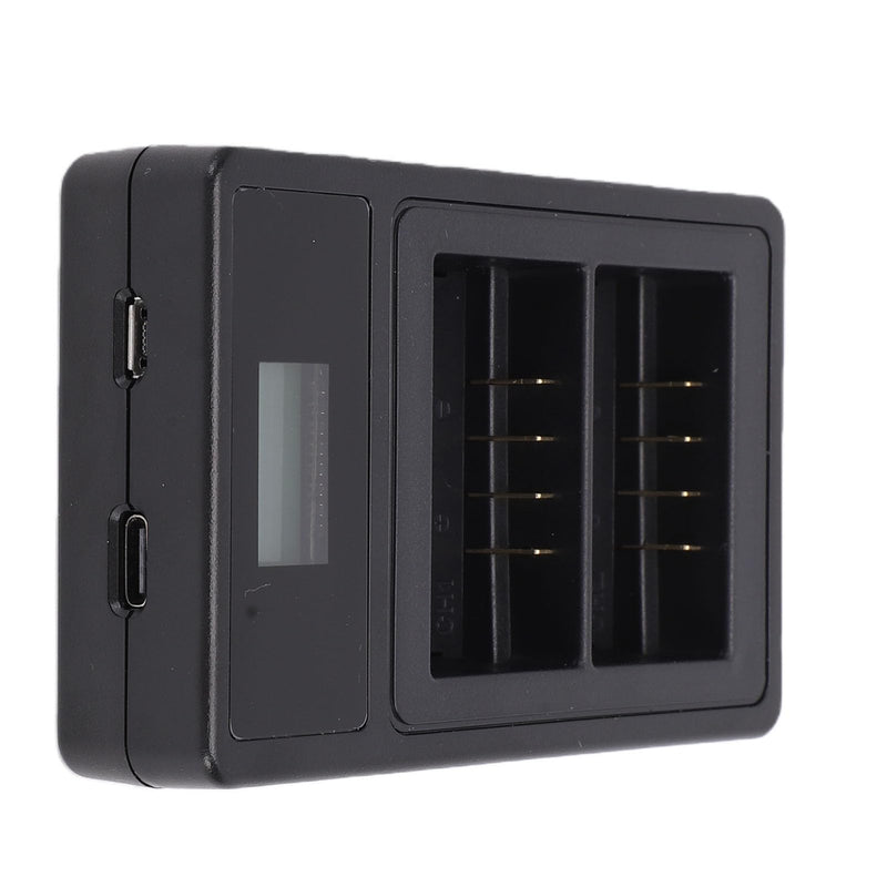 Bewinner Camera Flash Dual Battery Fast Charger 5Wx2 Smart Display, Charger Fit for VB26 VB26B VB30 V860III V1 V850III Flash Battery, Fast with Intelligent LCD Screen for