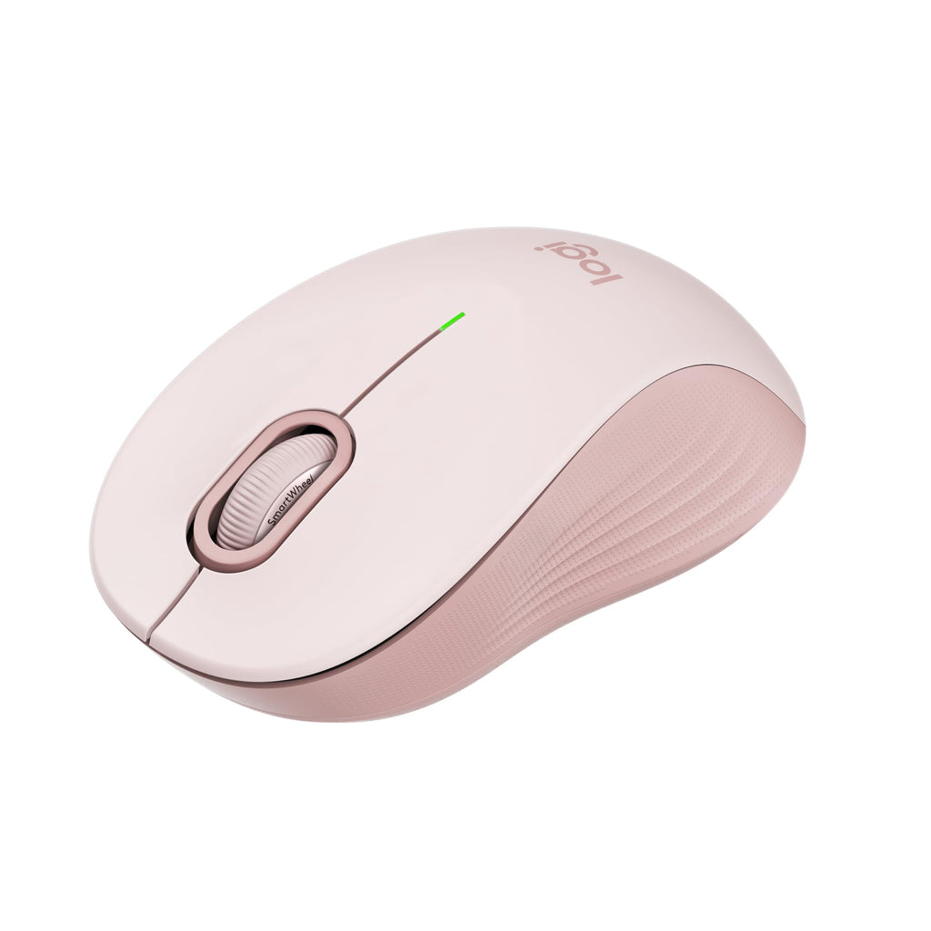 Logitech Signature M550 Wireless Mouse - For Small to Medium Sized Hands, 2-Year Battery, Silent Clicks, Bluetooth, Multi-Device Compatibility - Rose Small / Medium Size