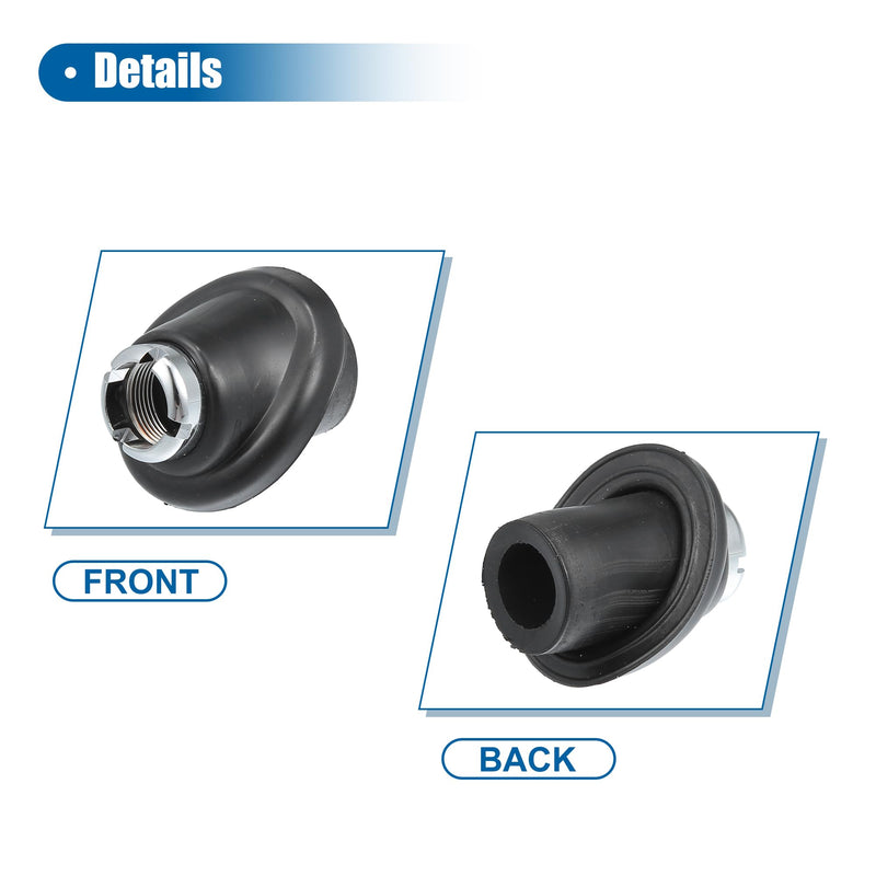 X AUTOHAUX Rubber Antenna Nut Top Cap for Toyota Tacoma 1995-2004 Antenna Mount Base Adapter Replace No.86396-04010