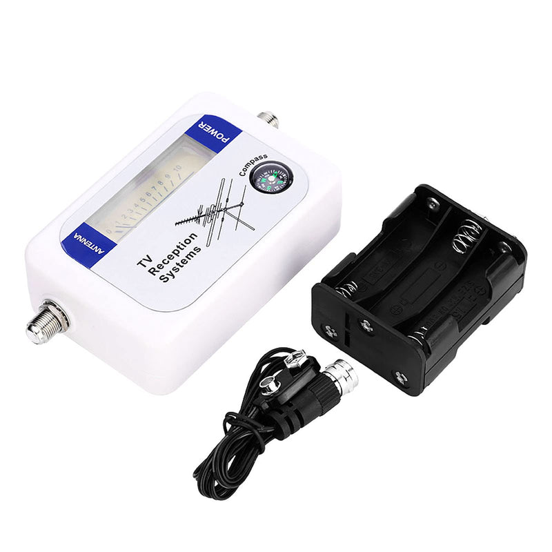 HEITIGN Mini Finder Digital Aerial Terrestrial TV Antenna Strength Meter Detector Receiver Frequency Range 170-860MHz