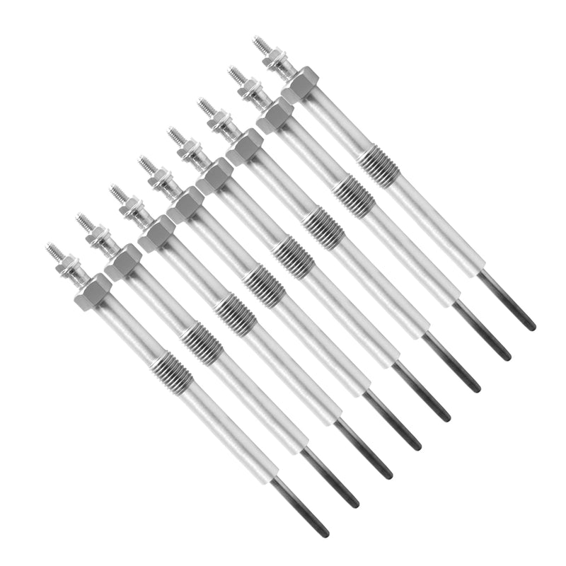 8PCS Glow Plugs 9G Replace 12639701 97364968 Compatible with Chevy GMC Duramax 6.6 Diesel for Silverado Sierra Savana Express 06-16 2006 2007 2008 2009 2010 2011 2012 2013 2014 2015 2016