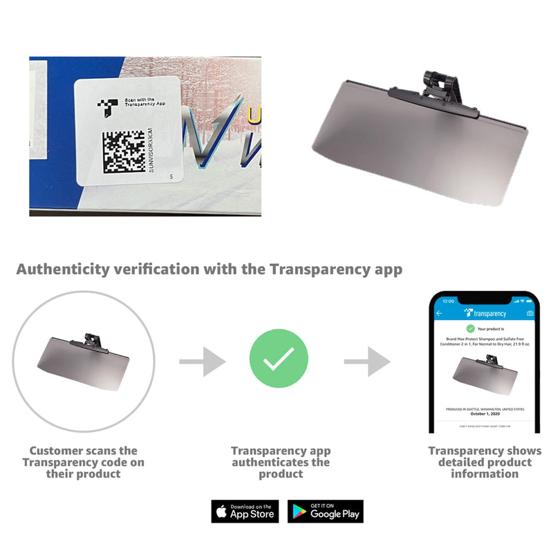 Polarized Sun Visor Extender for Car, Night Driving Visor Anti Glare Car Visor Extension Angle Adjustable Sun Blocker Visor for Car Windshield