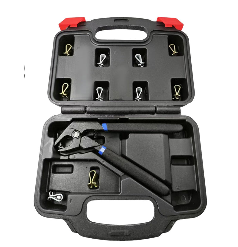 Fixing Clamps Set with Pliers,Car Body Dent Repair Fixing Clamp Pliers Set Bodywork Automotive Pull Removal Kit