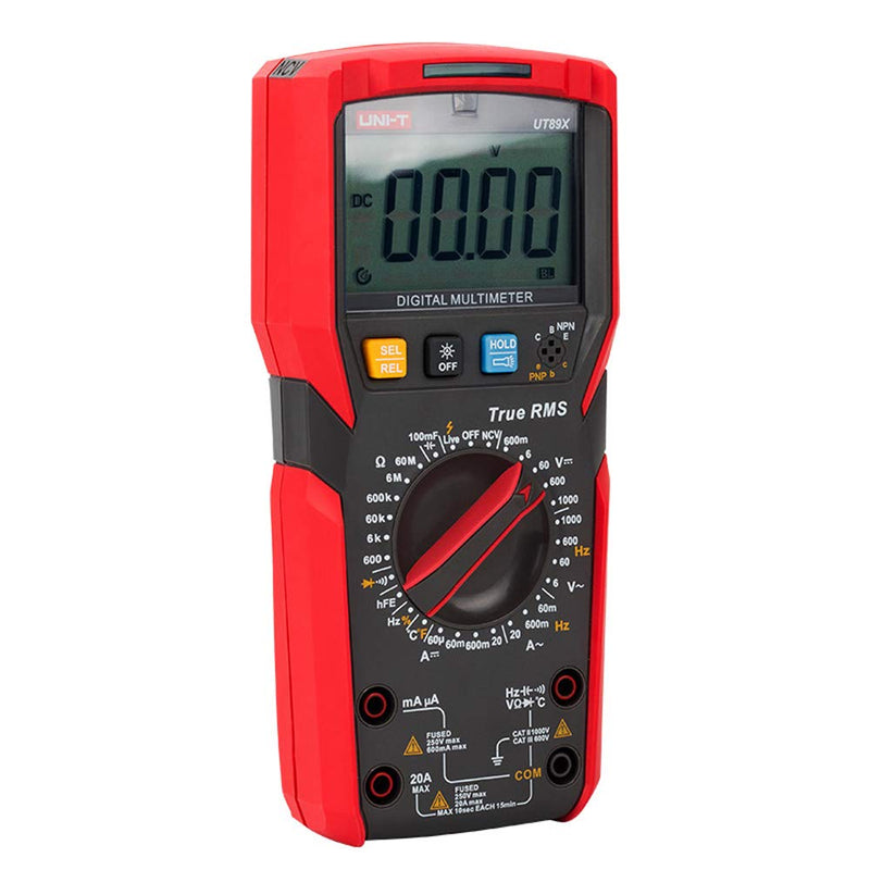 UNI-T UT89X multimeter True RMS NCV tester ac dc Voltmeter Ammeter Capacitance Frequency Resistance Temperature tester