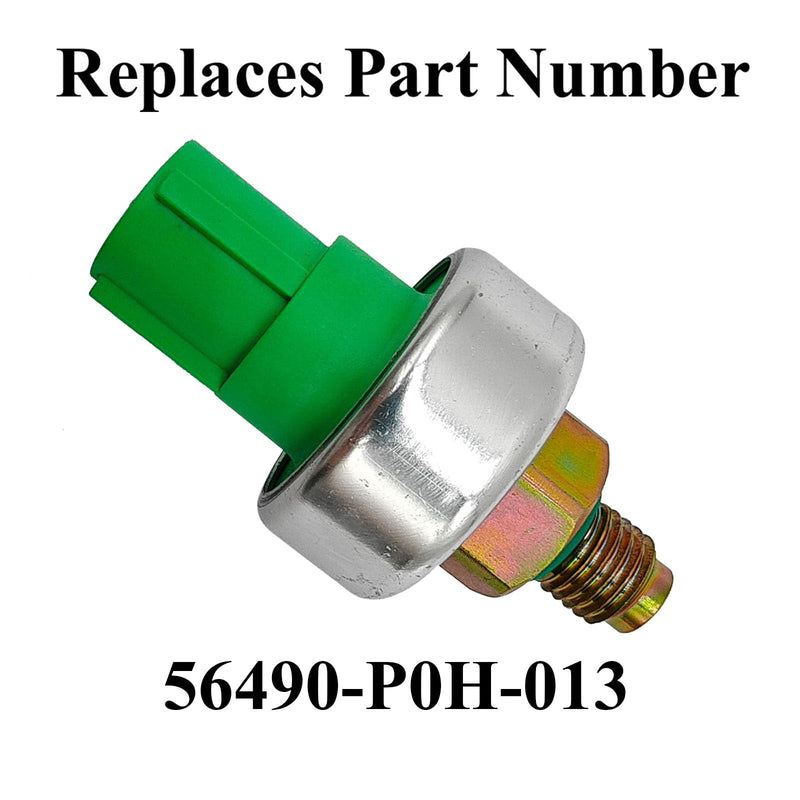 Power Steering Pressure Sensor Compatible with Honda,1995-2012 Accord,2010-2011 Accord Crosstour,1996-2000 Civic,1999-2004 Odyssey,2003-2015 Pilot,2006-2014 Ridgeline.Acura, Replacement 56490-P0H-013