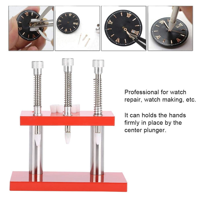 Watch Hand Presser, 3 Press Heads Watch Hand Presser Setting Fitting Set Professional Watch Wristwatch Repair Tool