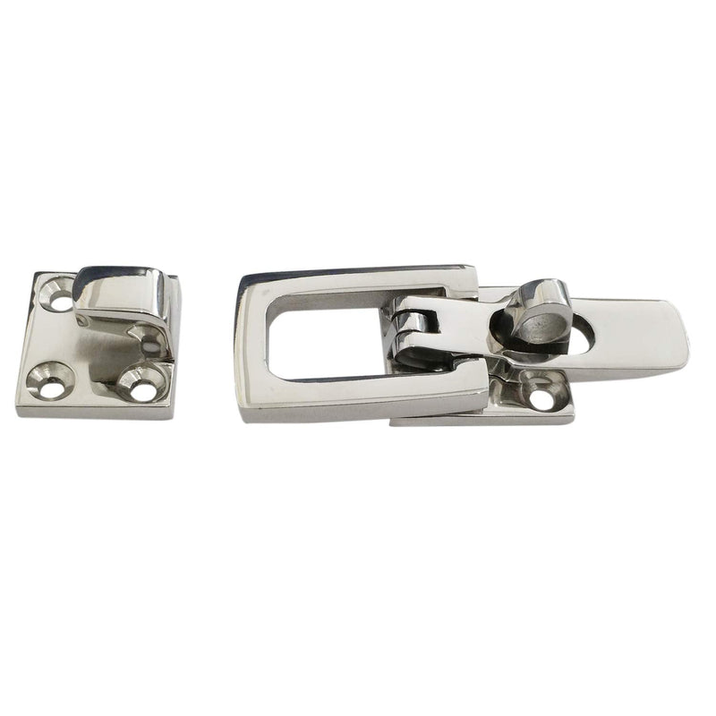 Pair Marine Grade Heavy Dudy 316 Stainless Steel Lockable Latch Marine Boat Door Lock Latch Anti-Rattle Fastener Clamp