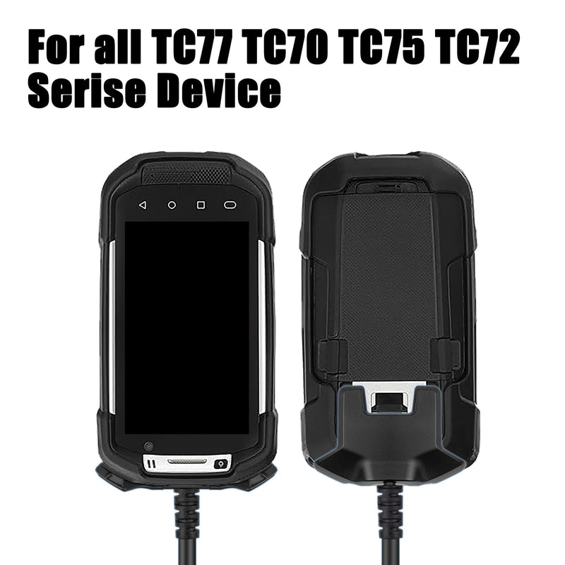Sicimly TC77 USB Charger Cable for Zebra TC77 TC70 TC72 TC75 TC75X TC70X TC55 TC720L TC75EK TC75AH TC75GK TC700H TC700K TC77HL,CBL-TC7X-USB1-01;Scanner,Data Transfer 1pcs