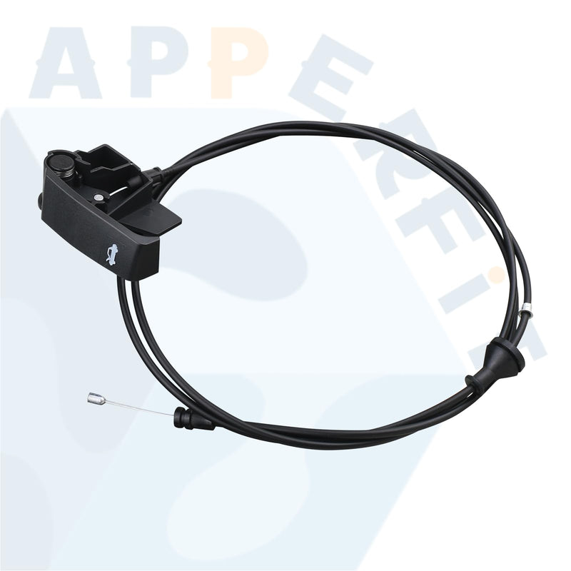 Hood Latch Release Cable with Handle Lever 912-014 15769412 15741109 Compatible with 1995-2000 Chevy GMC C1500 C2500 C3500 K1500 K2500 K3500 Suburban Tahoe Yukon Escalade Hood Parts