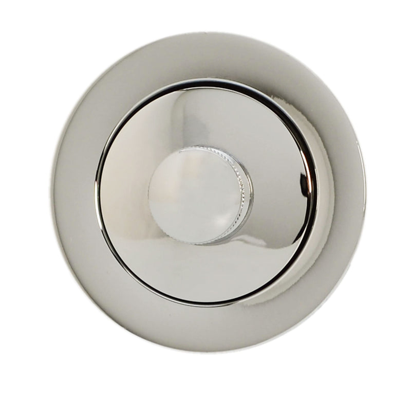 Westbrass D3324-05 1-1/2" NPSM Pull & Drain Bathtub Plug, Coarse Thread, Polished Nickel