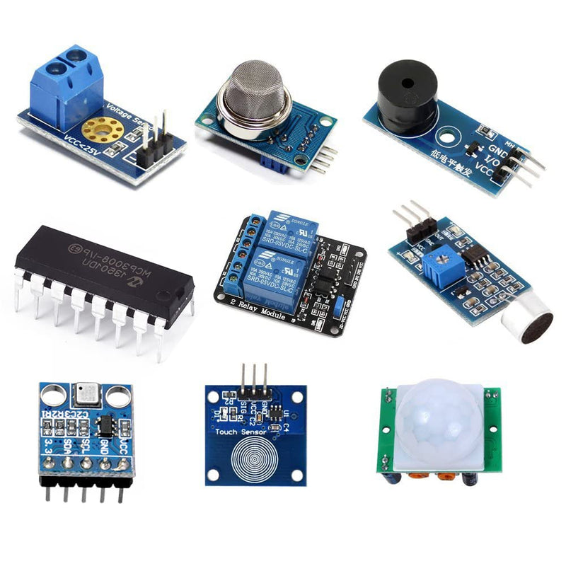 16 in 1 Smart Home Sensor Modules Kit for Arduino Raspberry Pi DIY Professional