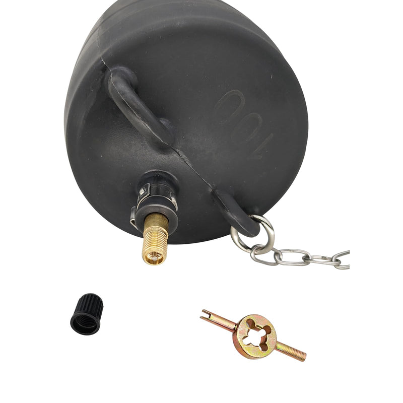 Inflatable Pipe Plug,Test Plug Plumbing,Sewer Test Plug,Inflatable Pipe Plug Balloon Plug,Pipe Test Plug,Plumbing Balloon Plug (4 inch) 4 inch