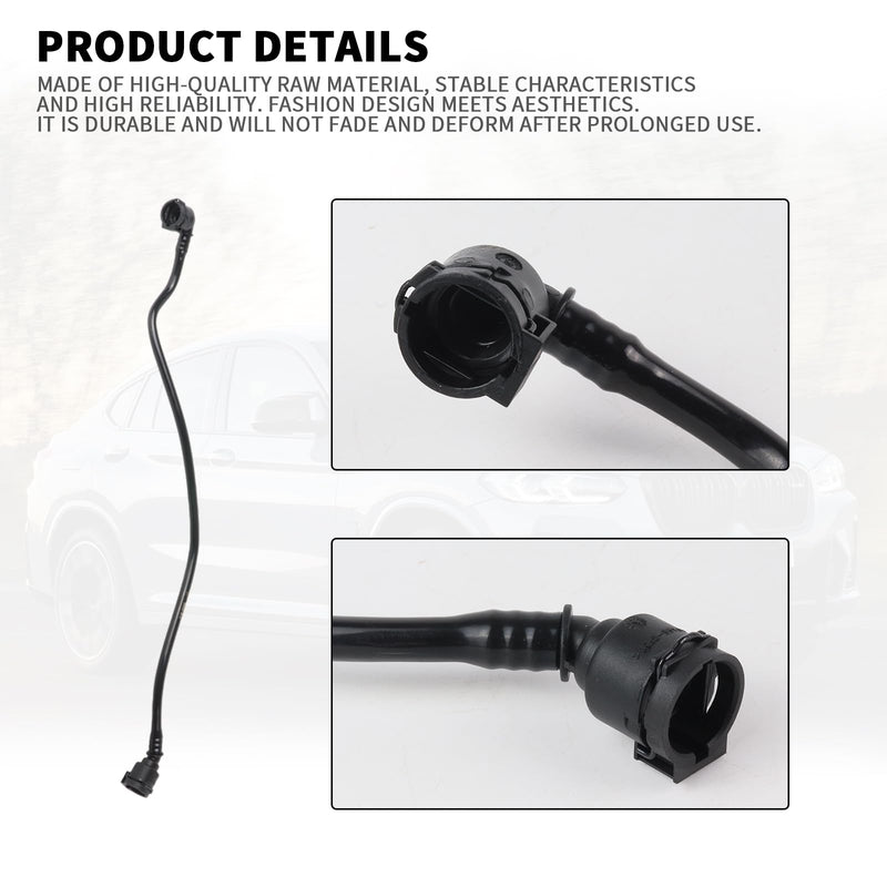 17128651298 Engine cooling water pipe For BMW F25 X3 2011-2017 F26 X4 2010-2018 L4 2.0L L6 3.0L Replacnt # 17127601850 17127601859 17128651298 KL3301 707160 TM7160 4010360 V202173