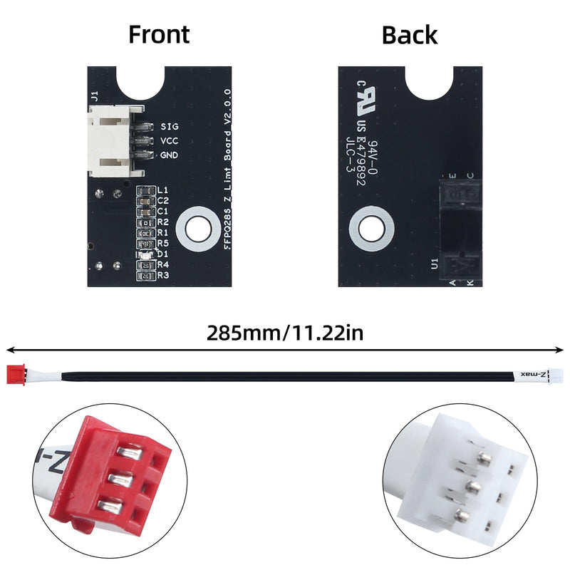 Immdinogo Z-axis Sensor Kit for Adventuer 5M/ 5M Pro AD5X: PCB Board Replacement with Cable for AD5M Auto Levelling 3D Printer Accessories