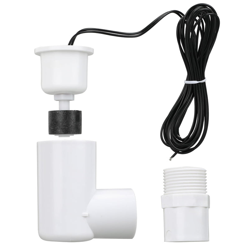 SS2 Float Switch L Shape Safe-T-Switch for HVAC Drain Pan Condensate Outlet, AC Pan Float Switch Detects Clogged AC Condensate Drain and Shut Off System 1