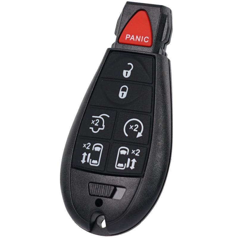 Push Button Start Key Fob Replacement Fits for 2011-2016 Chrysler Town and Country 2011-2020 Dodge Grand Caravan Volkswagen Routan Proximity Smart Keyless Remote Control 05026590AI