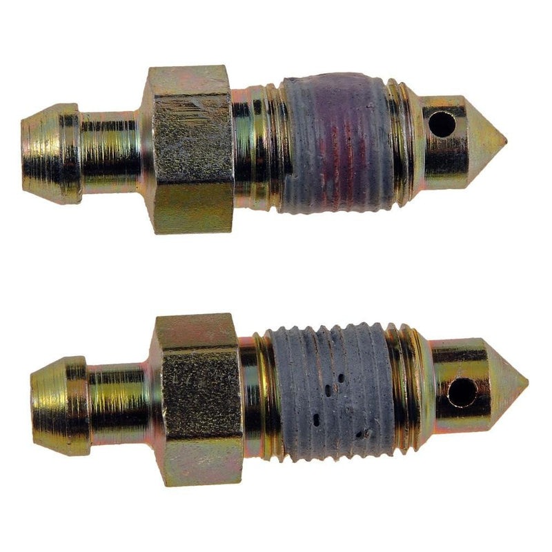 Dorman 12709 Brake Bleeder Screws - Quick Bleeders - M10-1.0 X 35mm Compatible with Select Lexus/Toyota Models, 2 Pack
