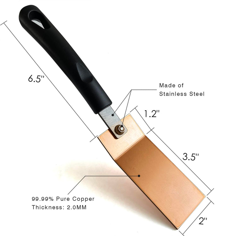 Copper Spoon Welder Backer Tools Welders Helper MIG Spot Welding Equipment with 3 Plate Set, Flat/Angle/Curved Copper Paddle Backer 3 Sets
