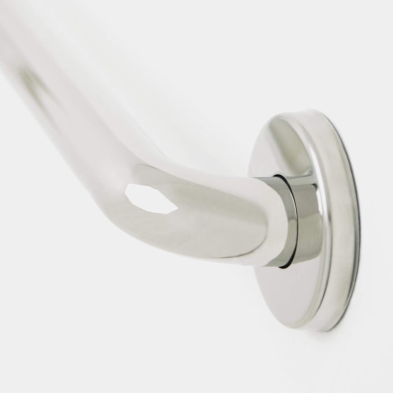 Seachrome Bathroom Grab Bar, 12 inch Stainless Steel, Handicap Grab Bar, 1 1/4 inch Diameter, Polished Finish (IGXS-120-QCR)