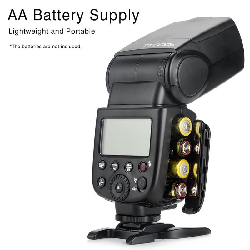 Godox TT600S 2.4G Wireless Flash Speedlight for Sony Camera(MI Hot Shoe),with Master and Slave Flash System,0.1-2.6s Recycle time | MI Hot Shoe,with Master and Slave Flash System,0.1-2.6s Recycle time