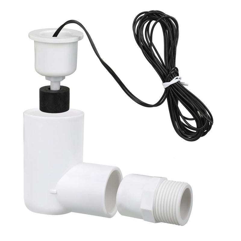SS2 Float Switch L Shape Safe-T-Switch for HVAC Drain Pan Condensate Outlet, AC Pan Float Switch Detects Clogged AC Condensate Drain and Shut Off System 1