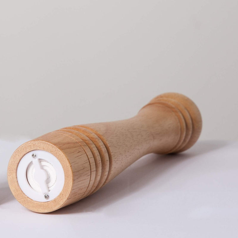 Pepper Mill, Pepper Grinder with Adjustable Ceramic Grinder, Rubber Wood, Height 30 cm / 12 inch