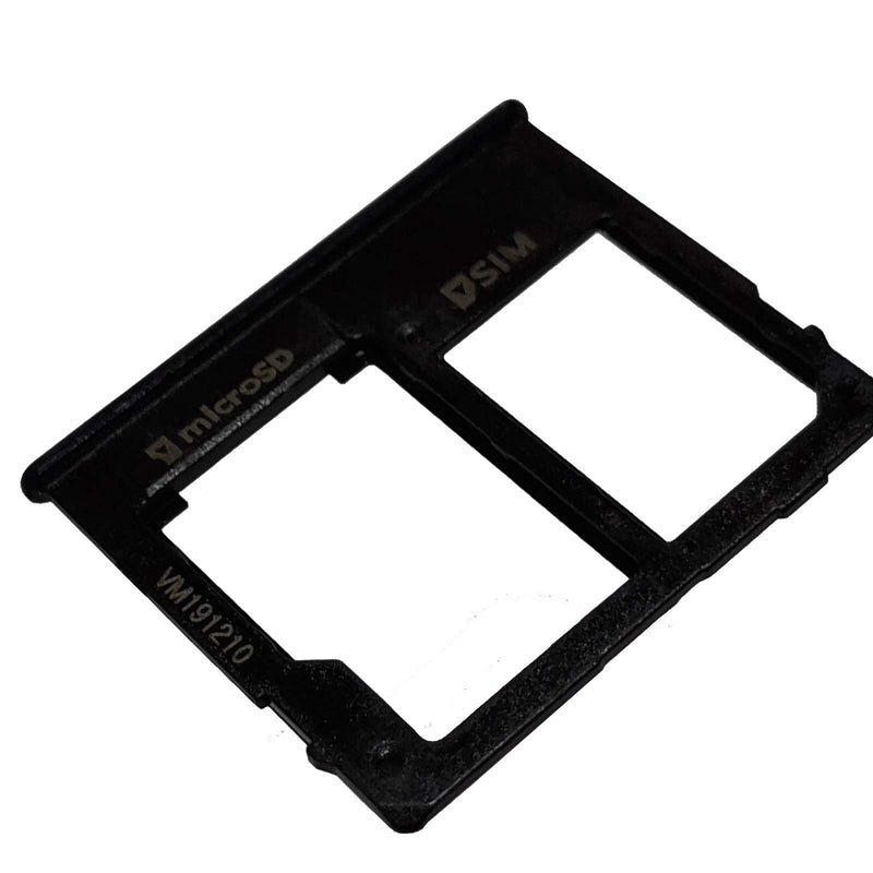 A10e Dual Sim Card Tray Slot Replacement for Samsung Galaxy A10e A102U 5.83 Inch 2019 with Eject pin (Black) A10e-DualTray-Black