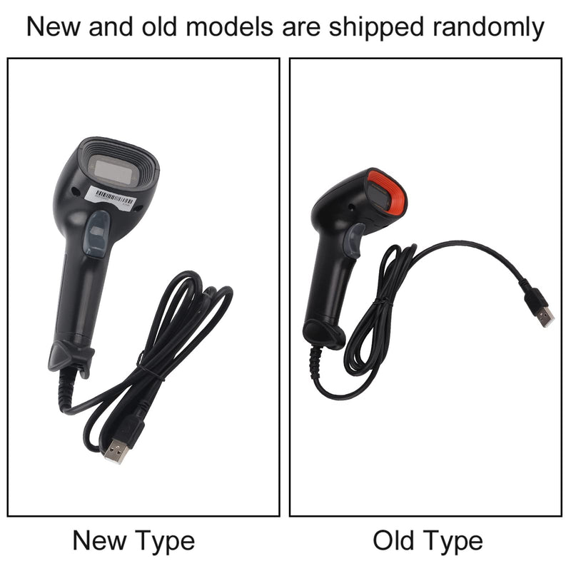 Sonew Handheld Barcode Scanner, 1D Image Bar Code Reader, USB Wired Scanner, for Store Supermarket, Scan Quickly Bussiness Accessory