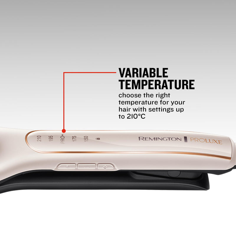 [AUSTRALIA] - Remington PROluxe 4-in-1 Hair Waver, Creates 4 different Wavy Styles (Adjustable Barrel, OPTIheat Technology Long-Lasting Results, PRO+ 185°C Healthier Styling, 30 Second Heat Up, 150°C-210°C) CI91AW Single
