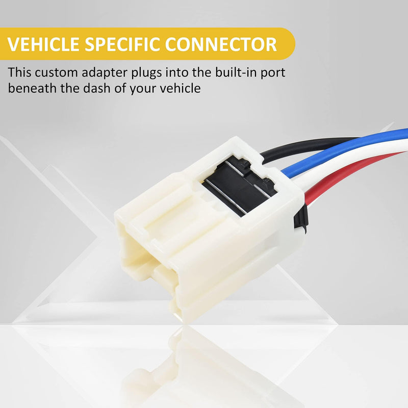 Oyviny Brake Control Wiring Adapter 3050-P for Nissan Titan 2004-2024/Armada/Frontier 2005-2024/NV 2012-2021/Pathfinder 2005-2020/ Xterra 2005-2015 Plug-in Brake Controller Adapter