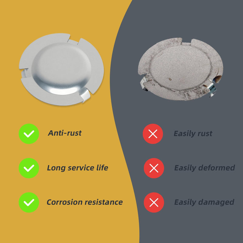 24205900Transmission Bell Housing Inspection Cover (62 mm) Automatic Transmission Torque Converter Housing Plug With 3 Tangs (Tabs) Compatible with Buick Cadillac Chevrolet Hummer Transmission cover