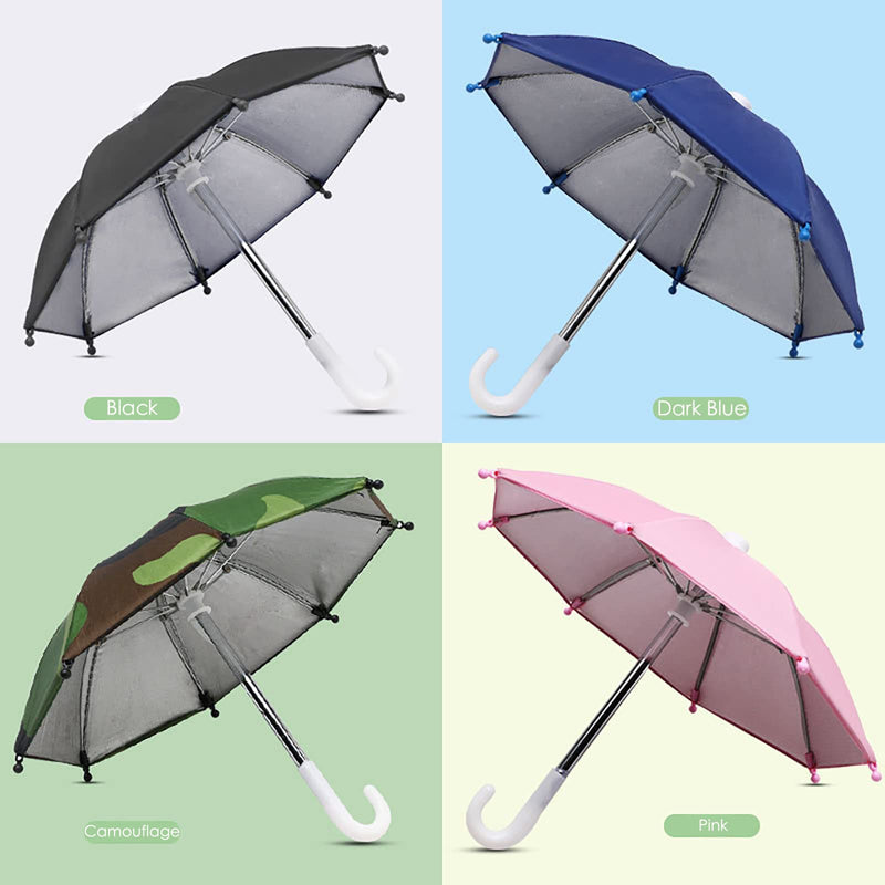 UV Protection Phone Umbrella for Sun,Universal Adjustable Piggy Suction Cup Phone Stand Umbrella for Phone,Stand Sun Visor,Sun Shade Cover Cell Phone Umbrella Sun Shade Pink