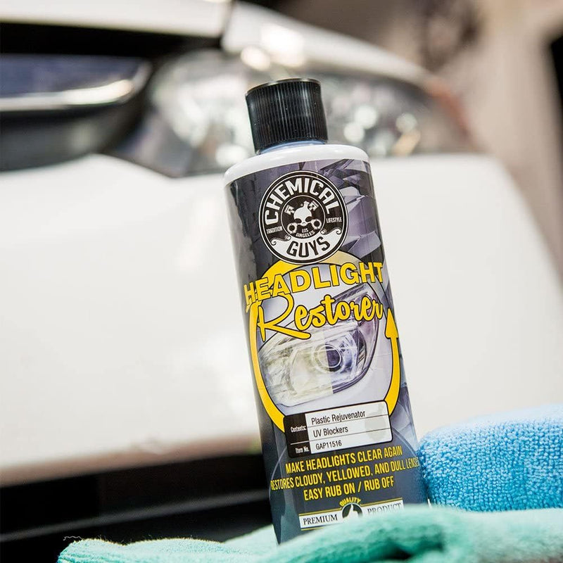 Chemical Guys GAP11516 Headlight Restore and Protect, (Great for Cars, Trucks, SUVs, RVs, Motorcycles, & More) 16 fl oz