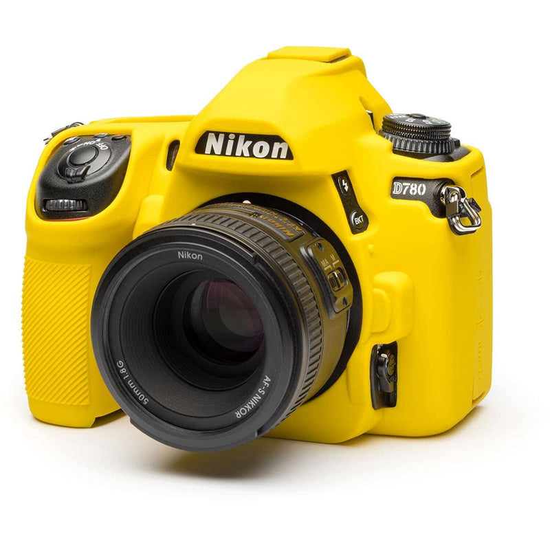 easyCover Silicone Protection Cover for Nikon D780 Camera, Yellow