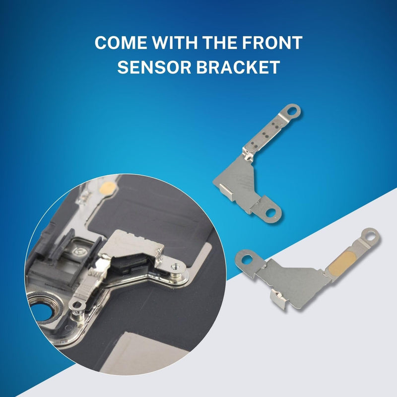 Proximity Sensor Earpiece Flex Cable Replacement for iPhone 14 Pro - Includes Ear Speaker Metal Bracket, Ambient Light Sensor Fix for A2650 A2889 A2890 A2891 A2892