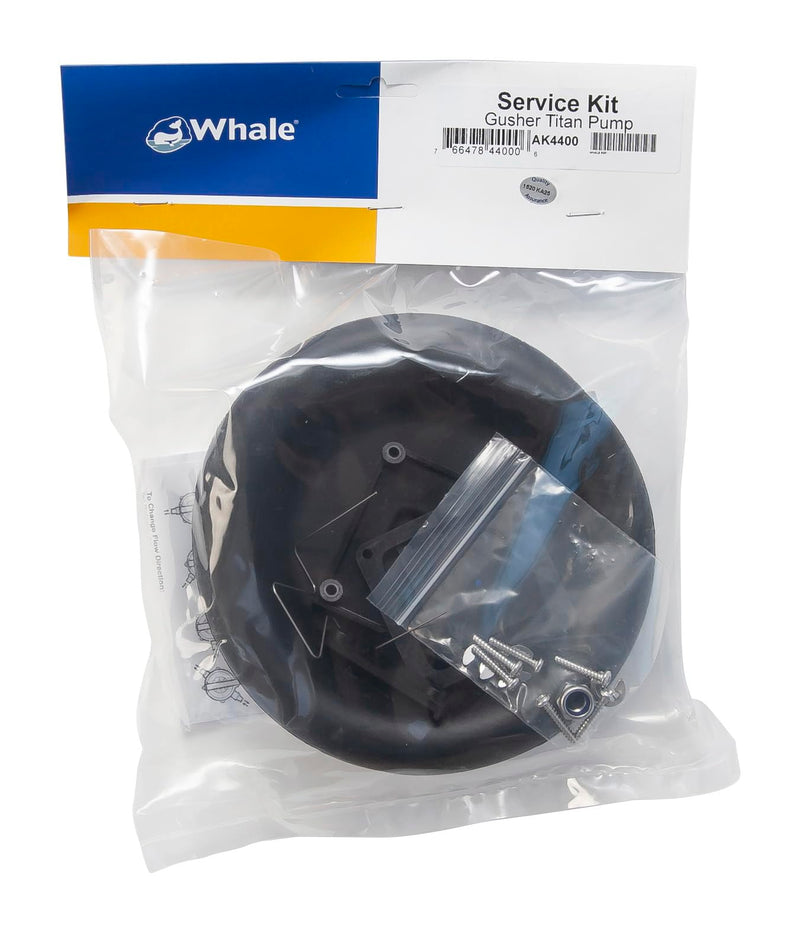 Whale Gusher Titan Manual Pump Service Kit - Replacement Parts - Neoprene/Nitrile