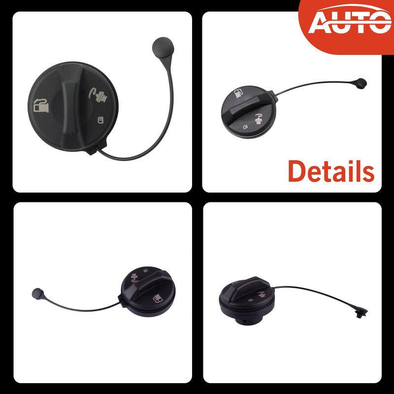 Fuel Gas Tank Cap GT261 19207873 Replacement for Chevy GMC Buick Cadillac Pontiac Saturn