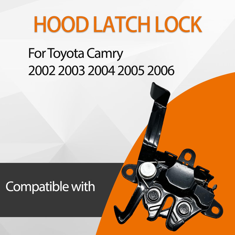 53510-33201 Engine Hood Latch Lock for Toyota Camry 2002-2006 | Replacement Car Bonnet Latch Assembly, Compatible for Toyota Camry 2002 2003 2004 2005 2006 TO1234102, 53510-AA070