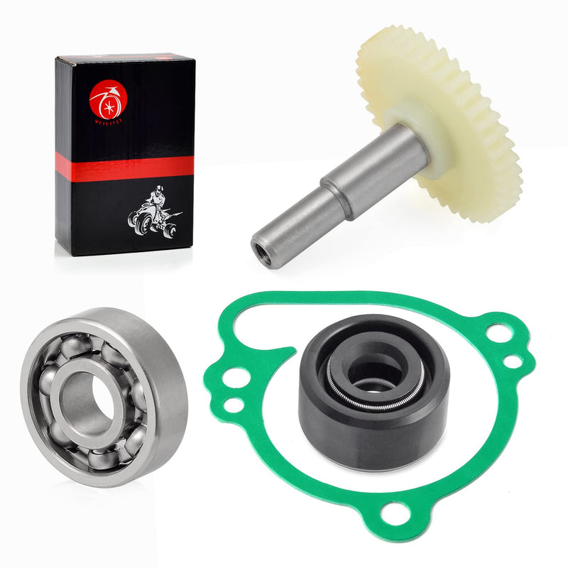 Water Pump Rebuild Kit IMPELLER SHAFT Gaskets Seal For KAWASAKI KX80 1998-2000 KX85 2001-2006 KX100 2009-2016 13234-1103