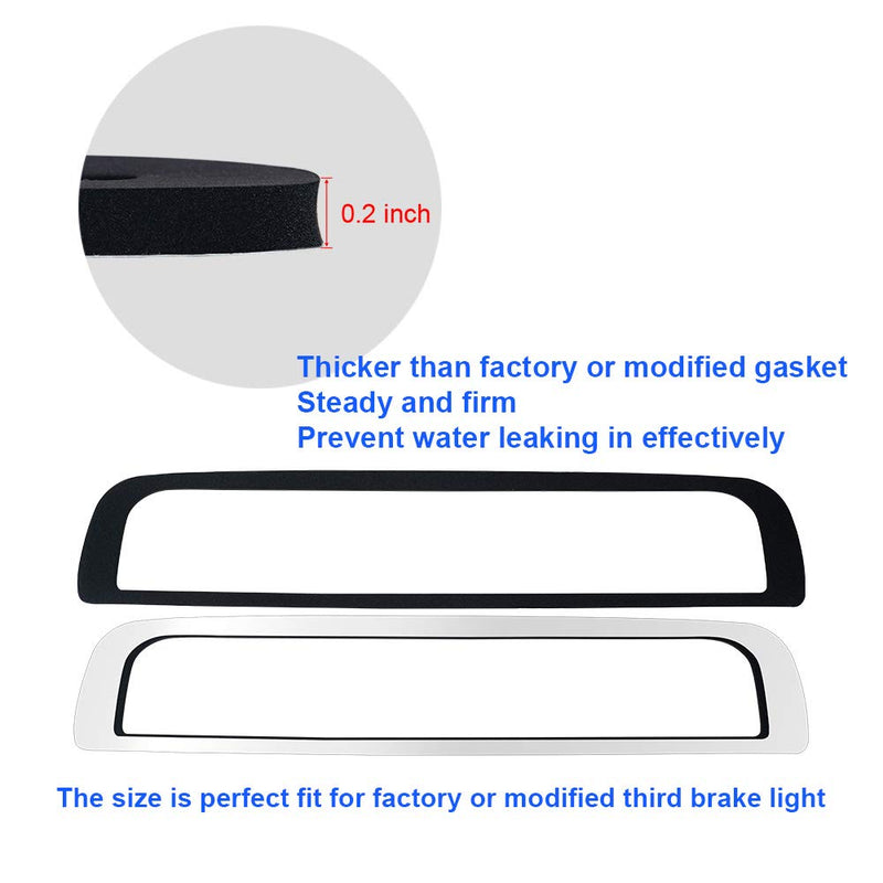  [AUSTRALIA] - 3rd Third Brake Light Seal Gasket Compatible with Chevy Silverado GMC Sierra 1500 2500 3500 2014 2015 2016 2018 2014 to 2018