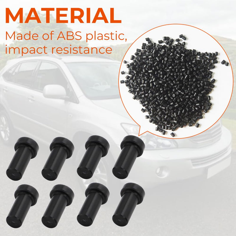 AUTOVIC Temperature Button Repair Kit for Lexus RX330, RX350 and RX400H 2004-2009 Black (8pcs)