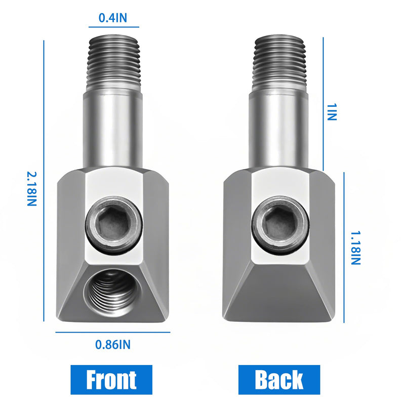 Oil Pressure Sensor Thread Adapter for Chevy Small Block Engines 305 350