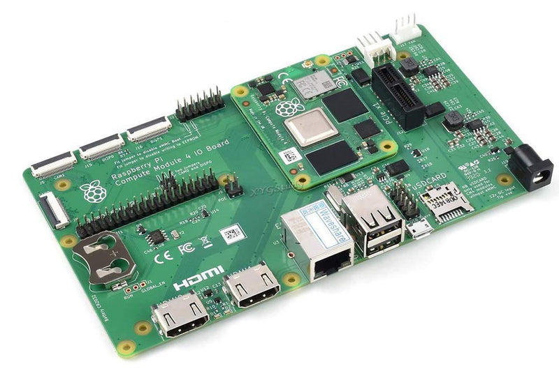 for Raspberry Pi Compute Module 4 IO Board Development Platform and Reference Base-Board Design for CM4 with Cables @XYGStudy