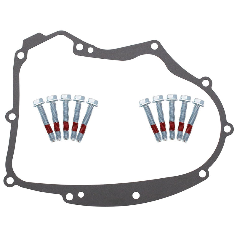 iFJF 594195 Crankcase Gasket Kit with Bolts and Crank Case Gasket Replacement for B&S Small Gasoline Engines Model Replace 591911 697227 690945 273488 Lawnmowers Parts Accessories