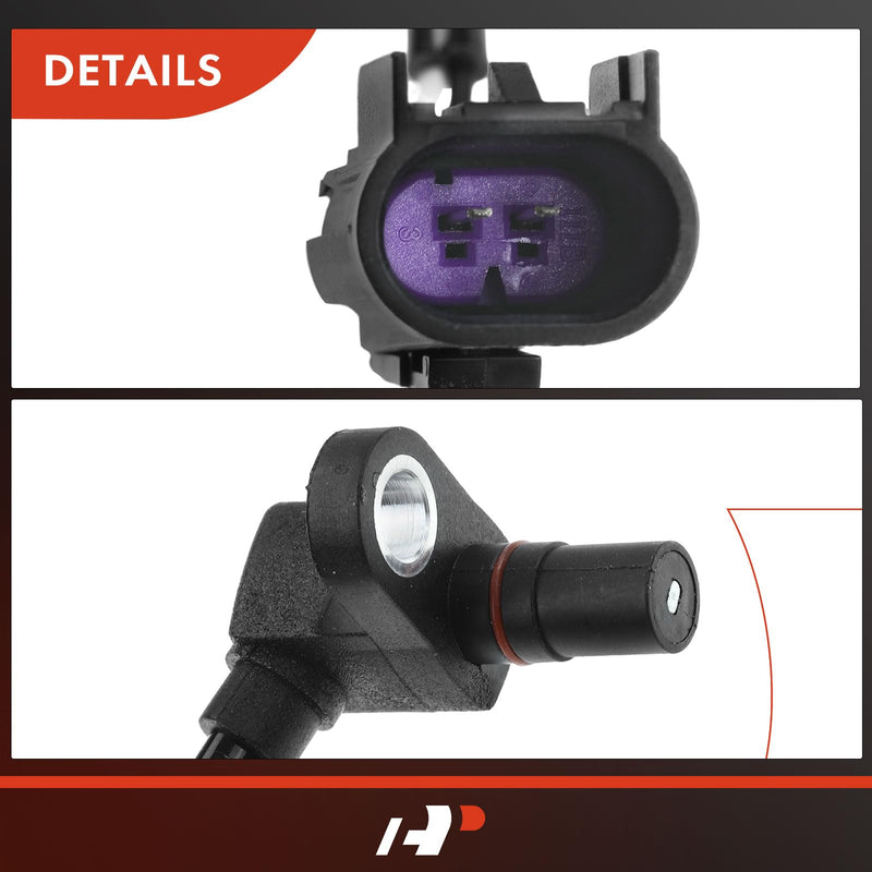 A-Premium ABS Wheel Speed Sensor Compatible with Oldsmobile, Buick, Saab, Chevy & GMC Models - 9-7x, Trailblazer EXT/Envoy XL 2002-2006, Trailblazer/Envoy 2002-2009, Bravada, Envoy XUV, Rainier, SSR