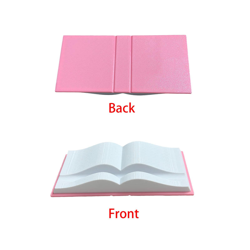Open Book Stand Compatible with Kindle, Display Holder for E-Reader, Reading Gifts for Book Lovers (Pink)